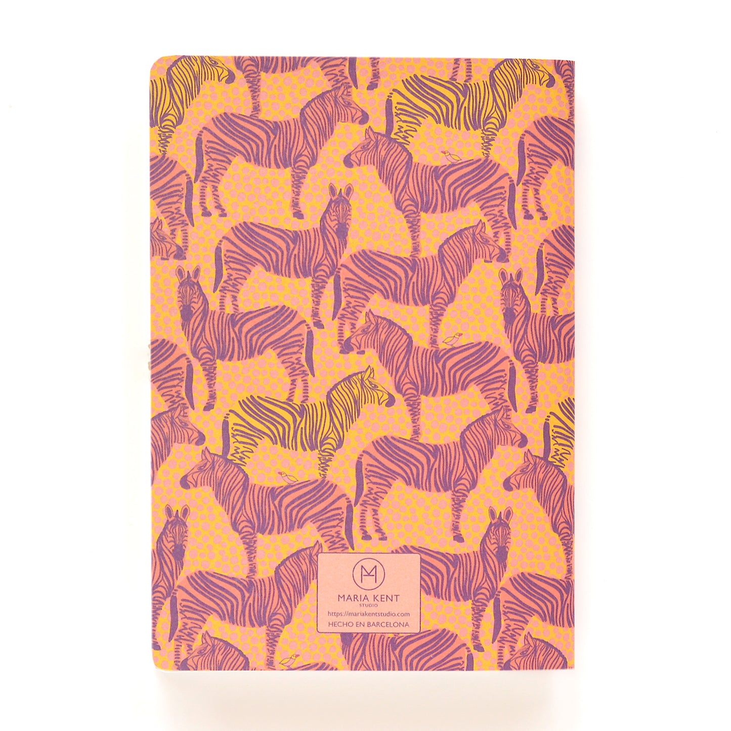 Libreta hojas blancas recicladas A5 - Cebras