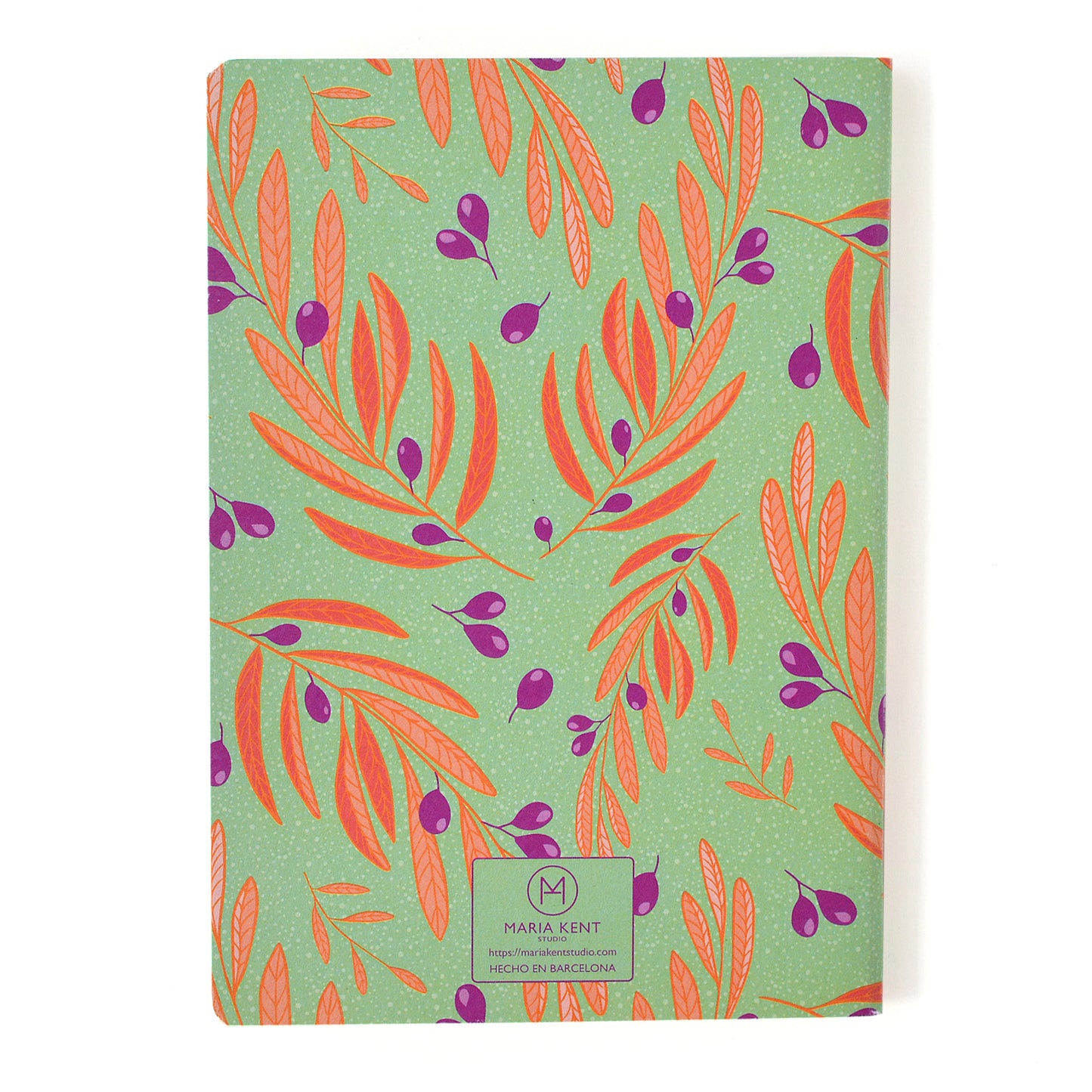 Libreta hojas blancas recicladas A5 - Colección Mediterráneo