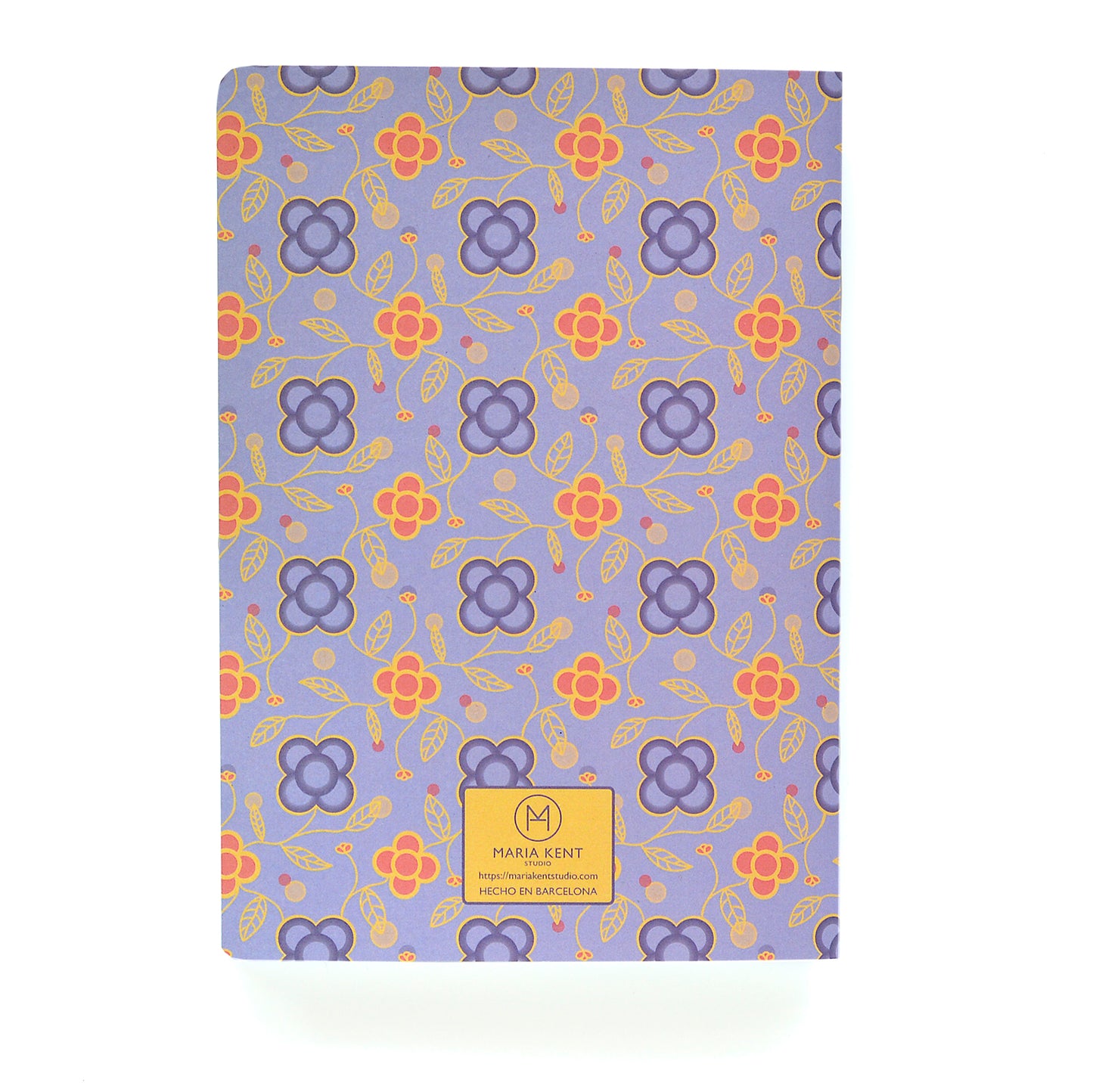 Libreta hojas blancas recicladas A5 - Panots Malva