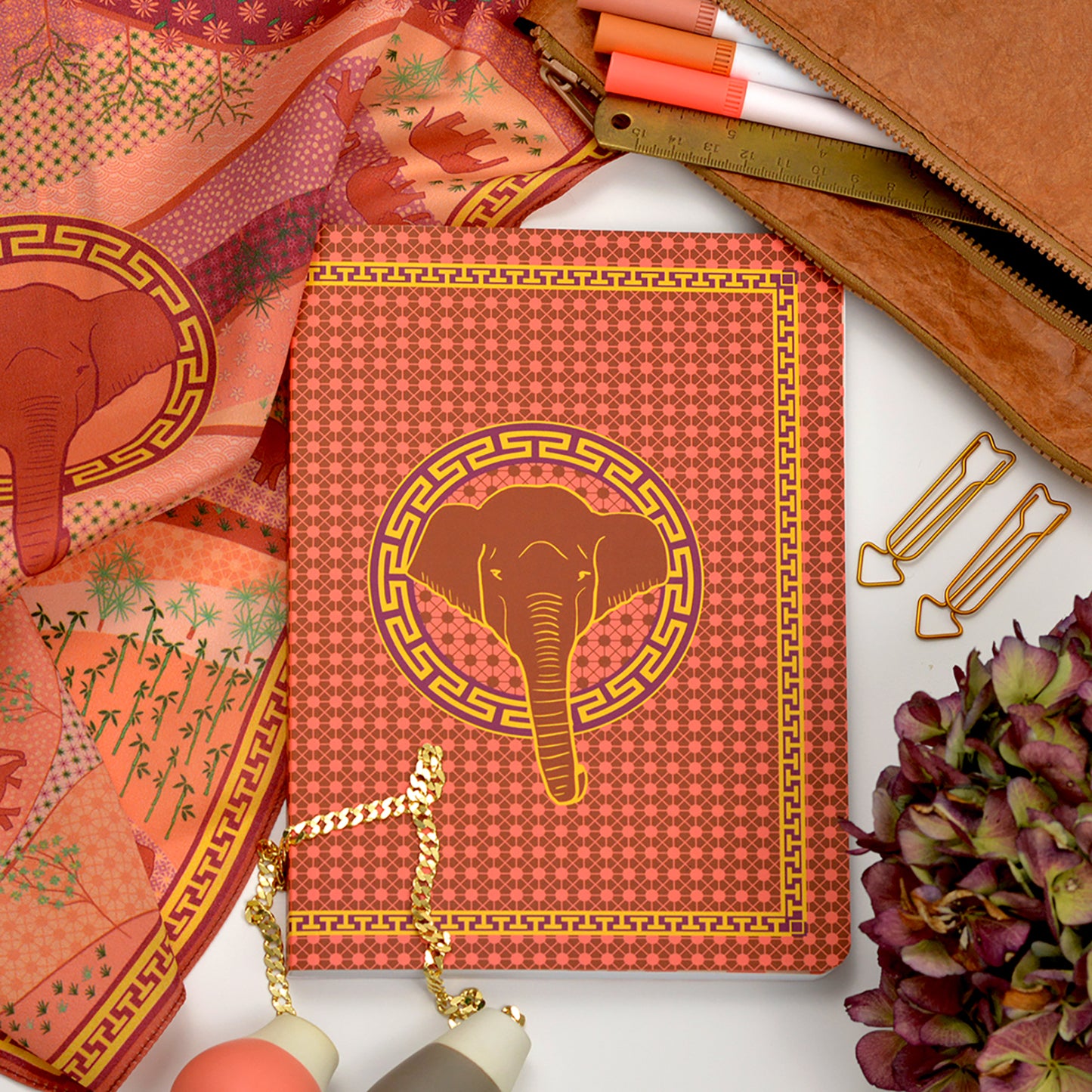 Libreta Puntos Bullet Journal A5 Elefante