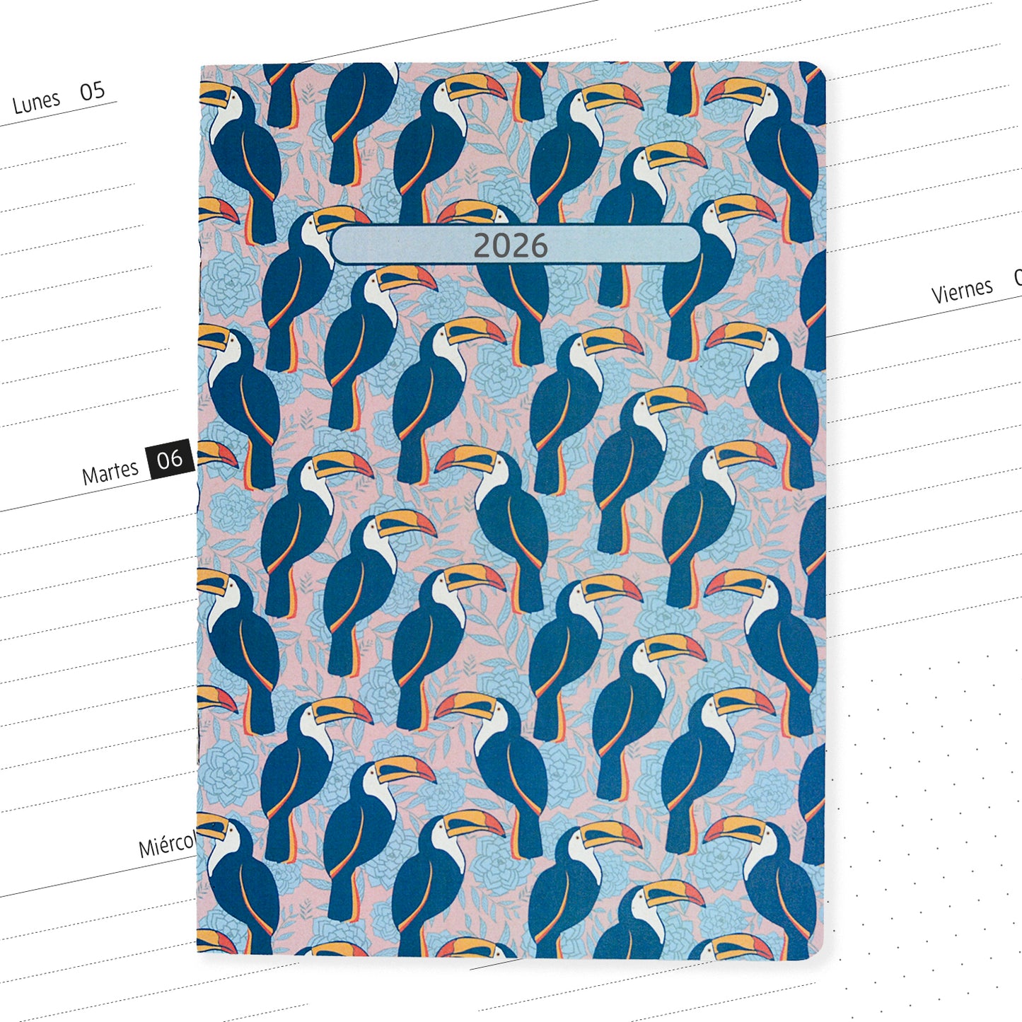 Planner semana vista 2026 - Segundo Trimestre