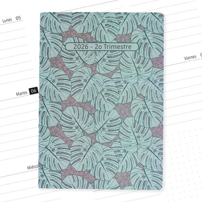 Planner semana vista 2026 - Segundo Trimestre