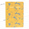 Planner agenda semanal con fechas Monsteras Amarillo