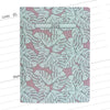 Planner agenda semanal con fechas Monsteras Azul