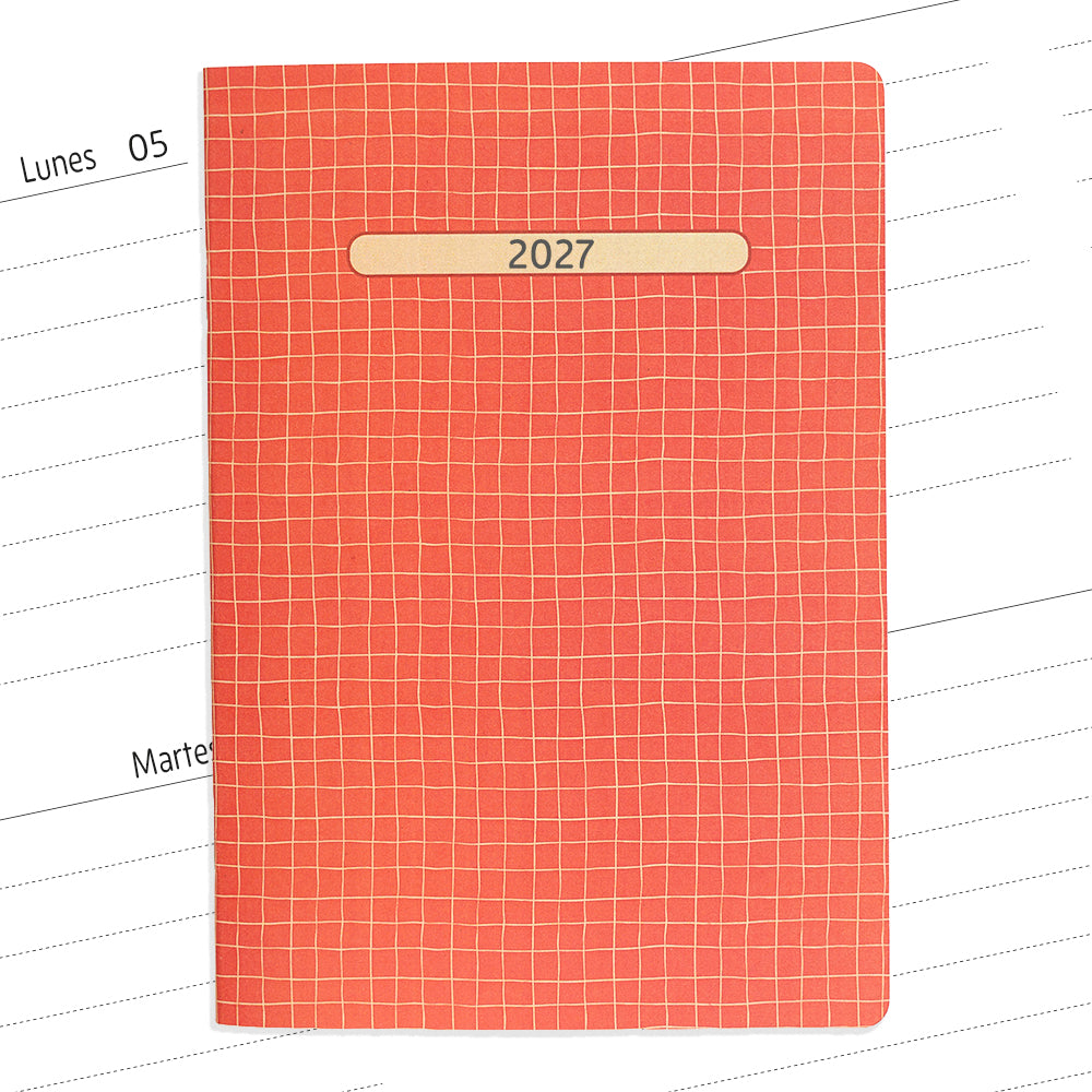 Agenda 2027: Planners semana vista trimestrales DIN A5