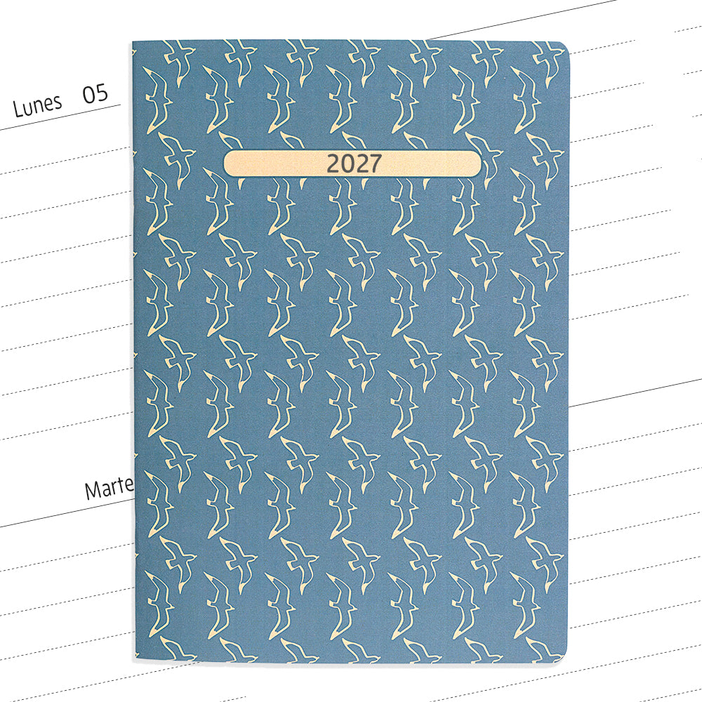 Agenda 2027: Planners semana vista trimestrales DIN A5