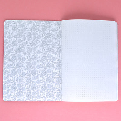 Interior Libreta con puntos A5 Cebras