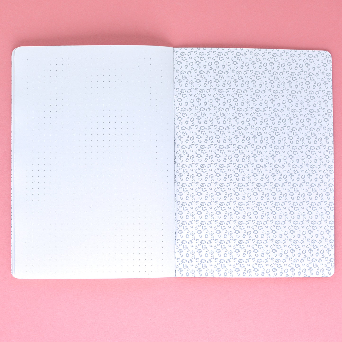 Libreta con puntos A5 Monsteras Azul