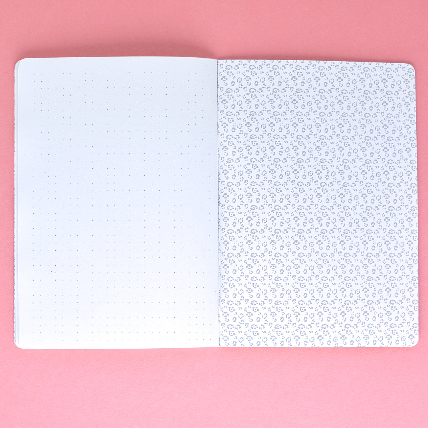 Libreta con puntos A5 Monsteras Azul