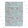 Planner agenda semanal con horarios sin fechas Monsteras Azul
