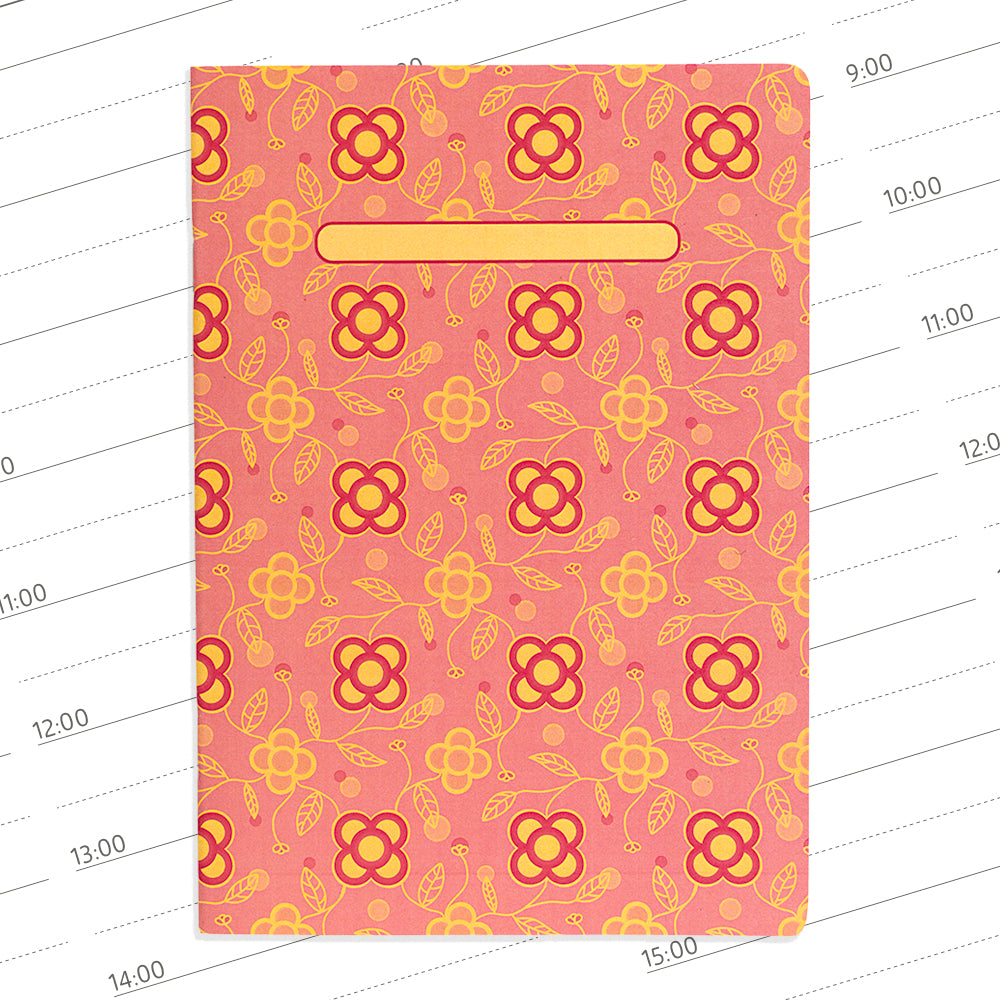 Planner agenda semanal con horarios sin fechas Panots Rosa