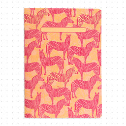 Libreta cuaderno con puntos Cebras