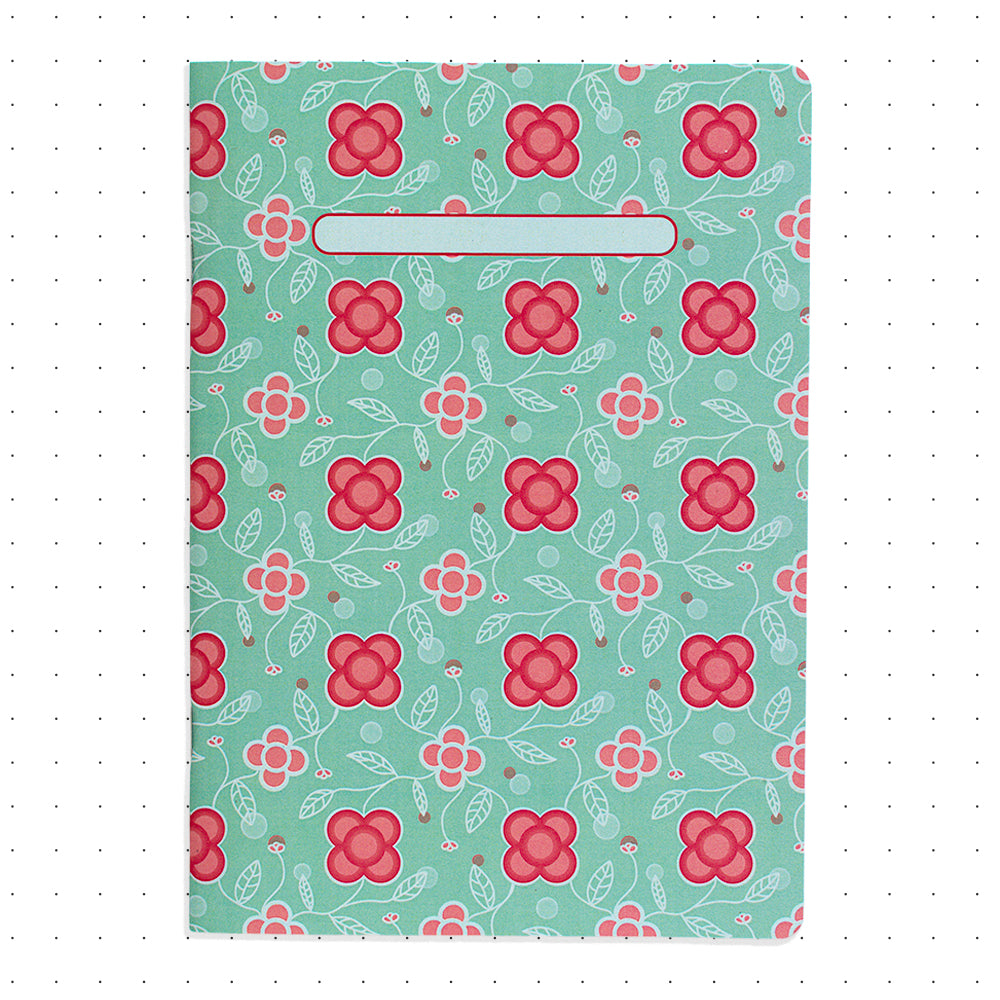 Libreta cuaderno con puntos Panots Aqcua