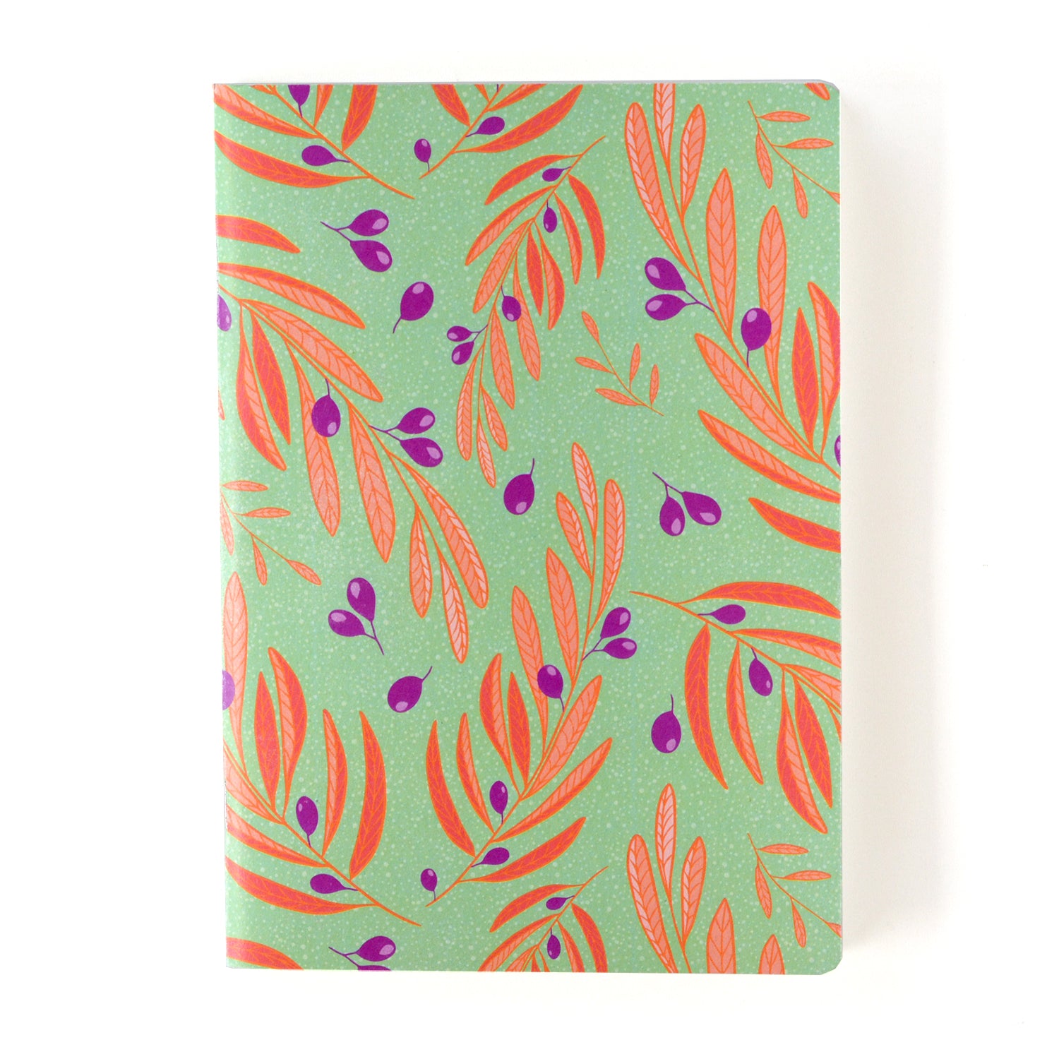 Libreta hojas blancas recicladas A5 - Colección Mediterráneo