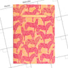 Planner agenda mensual sin fechas Cebras