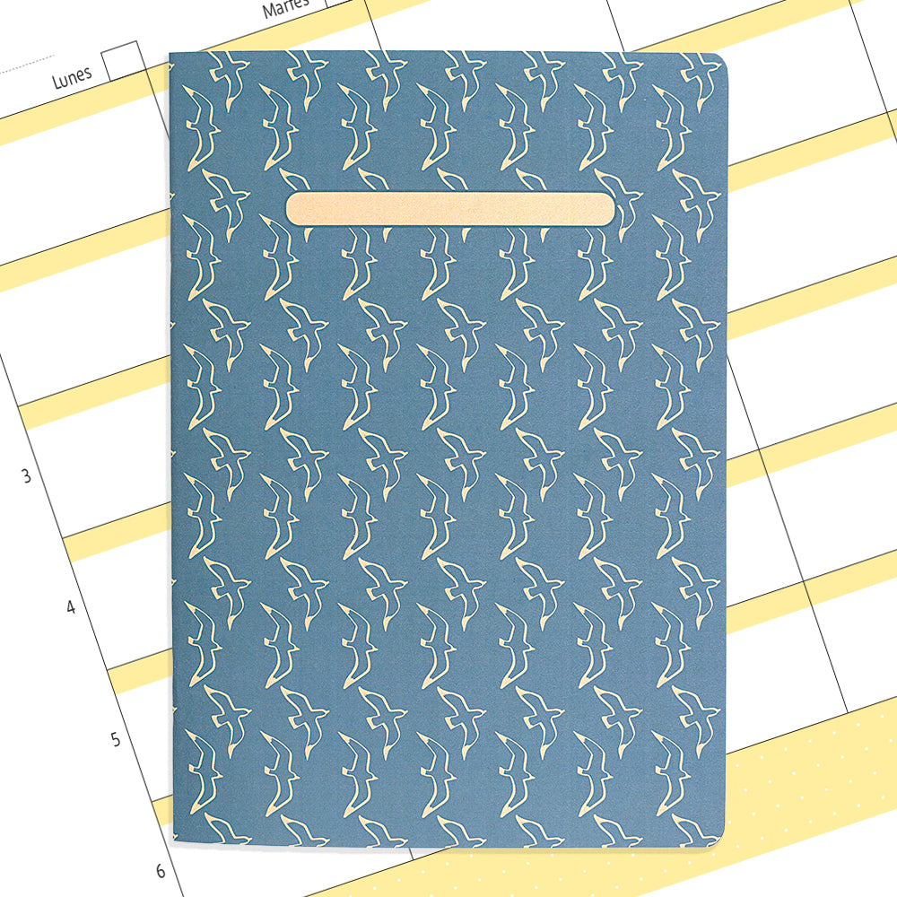 Planner docente/estudiante con períodos de clase - Gaviotas