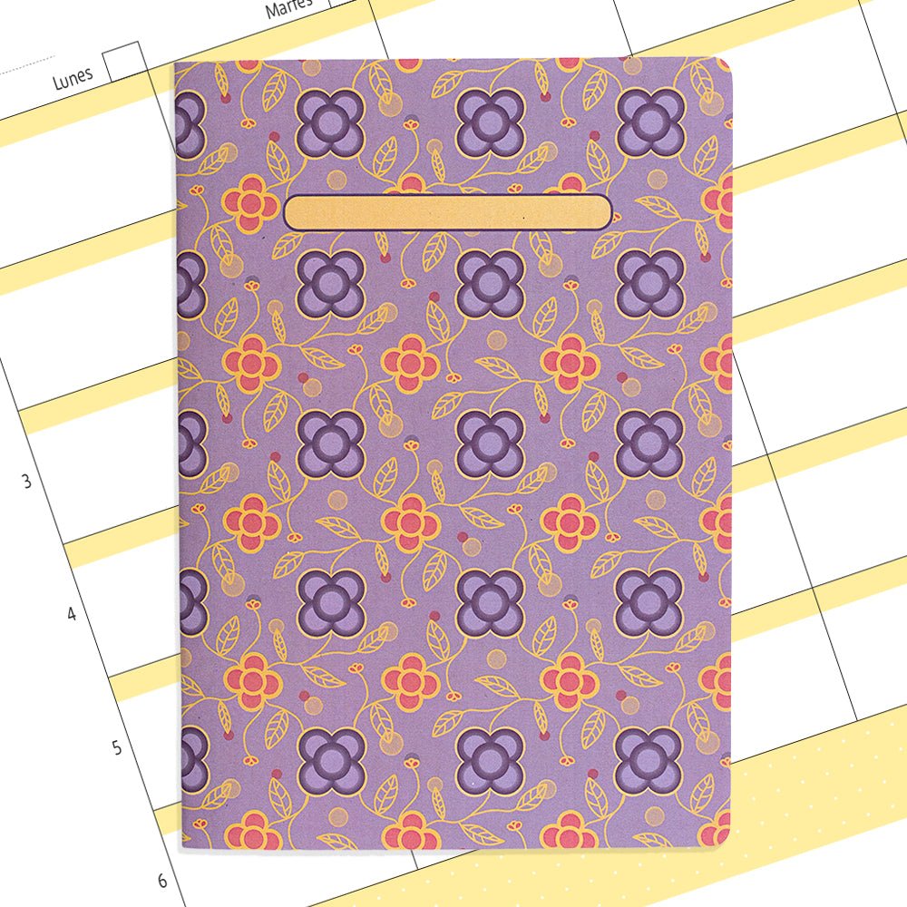 Planner docente/estudiante con períodos de clase - Panots Malva