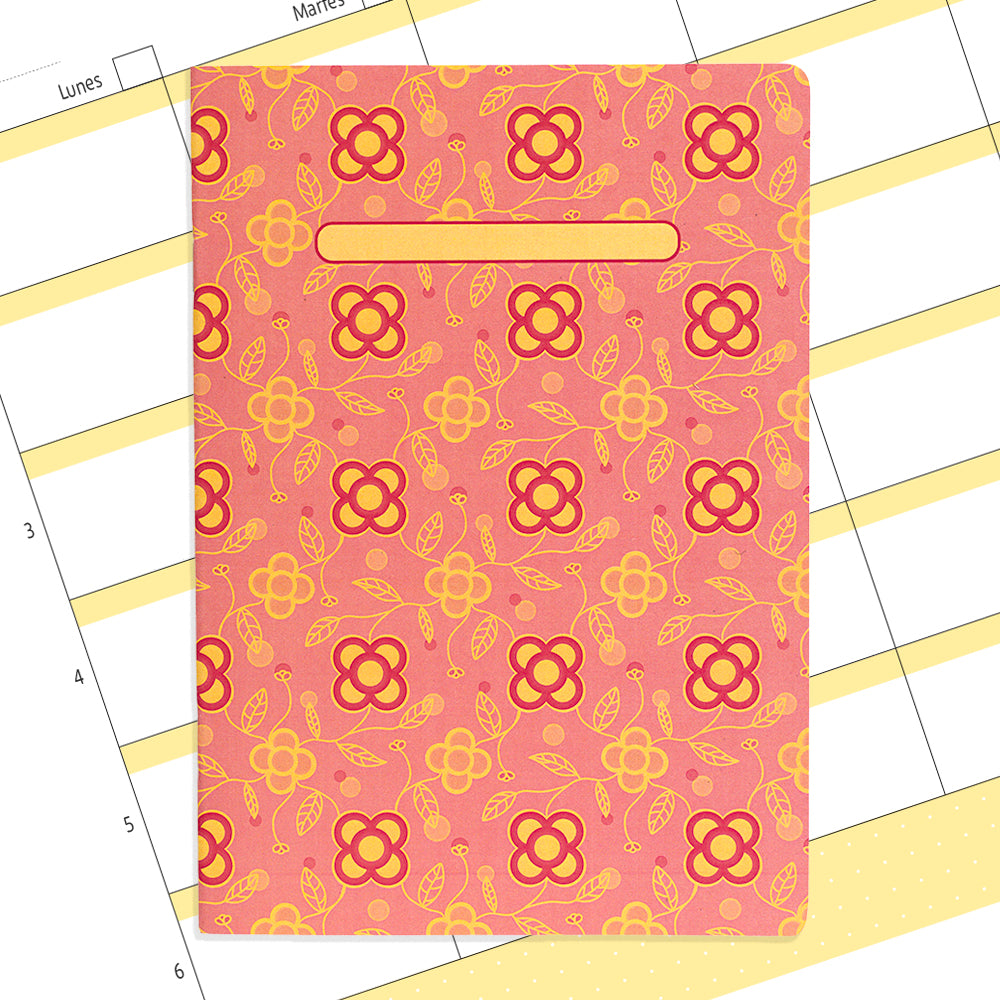 Planner docente/estudiante con períodos de clase - Panots Rosa