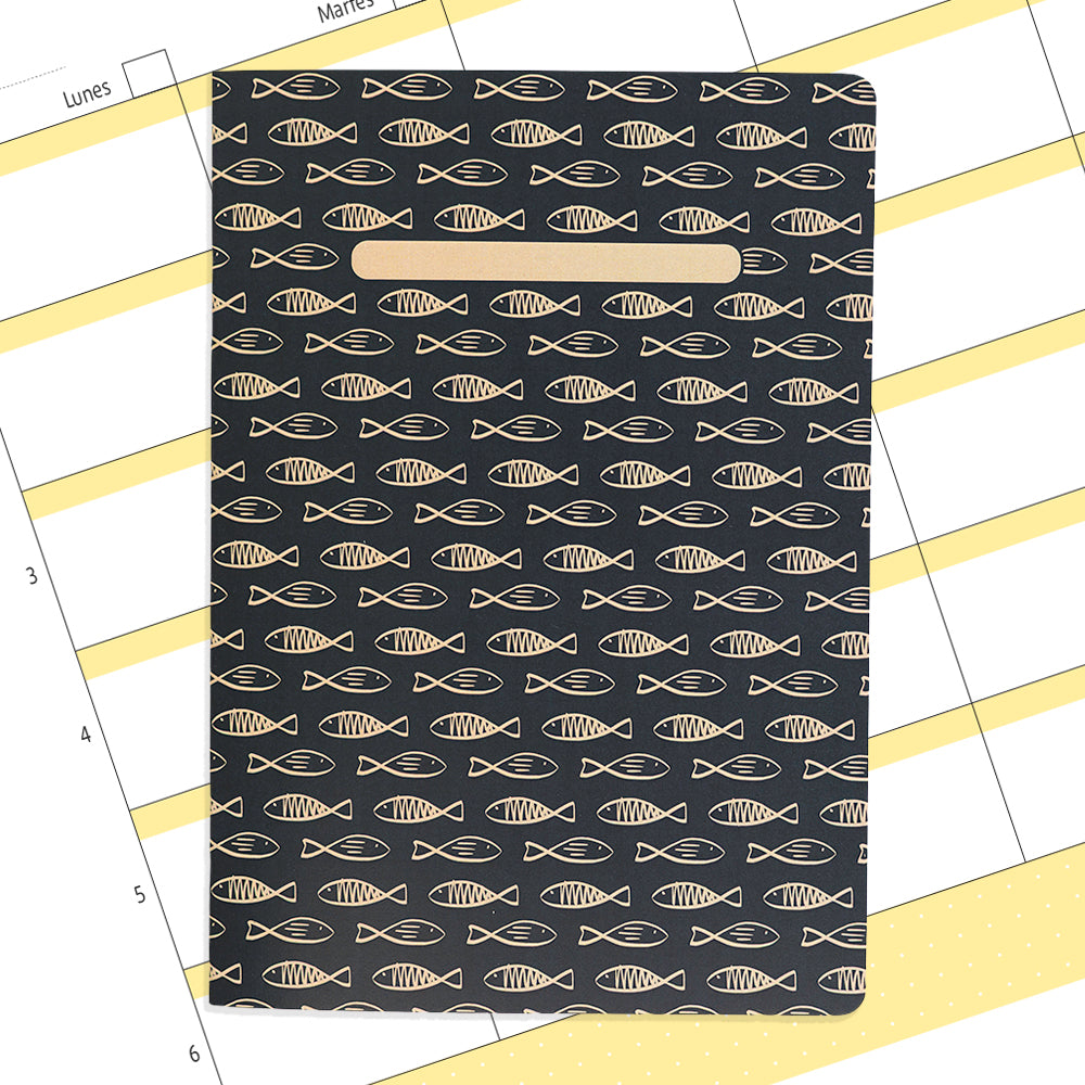 Planner docente/estudiante con períodos de clase - Peces