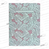Planner agenda semanal sin fechas Monsteras Azul