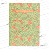 Planner agenda semanal sin fechas Monsteras Verde