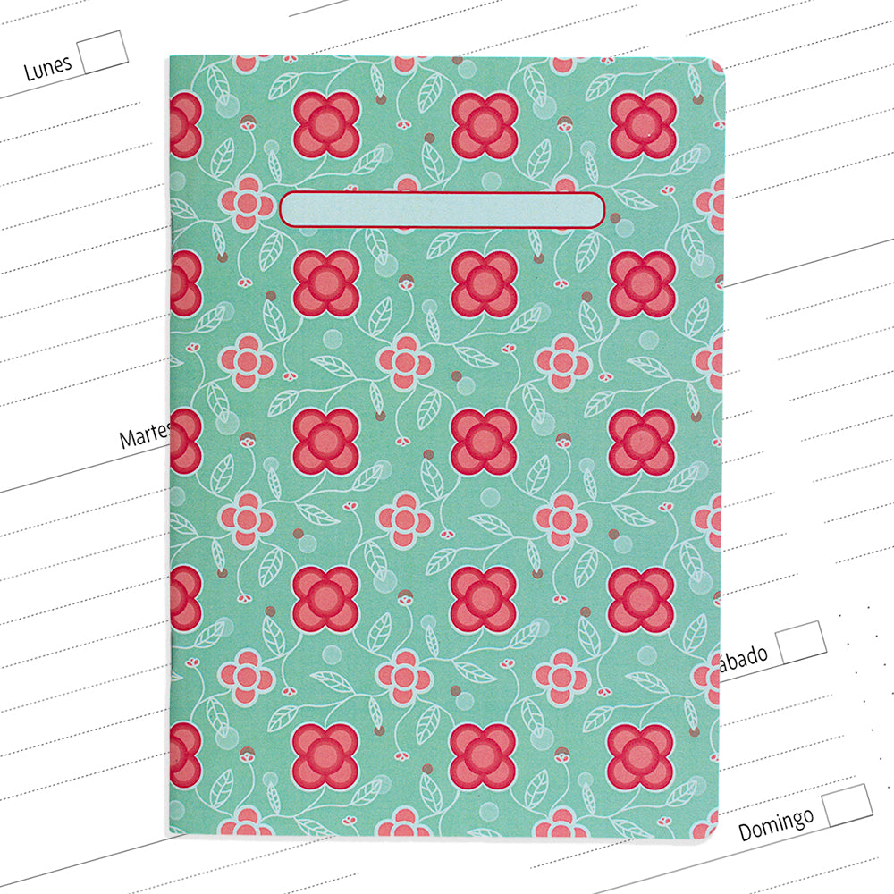 Planner agenda semanal sin fechas Panots Acqua