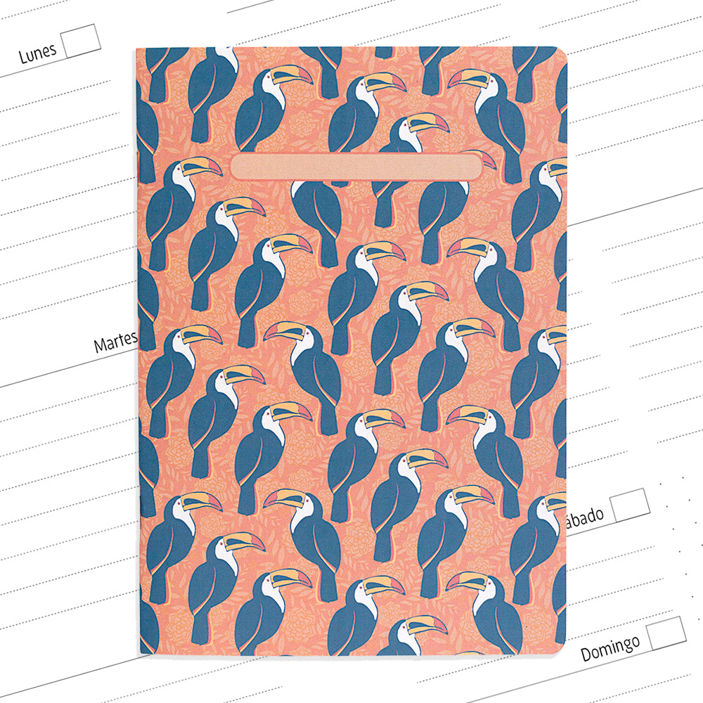 Planner agenda semanal sin fechas Tucanes