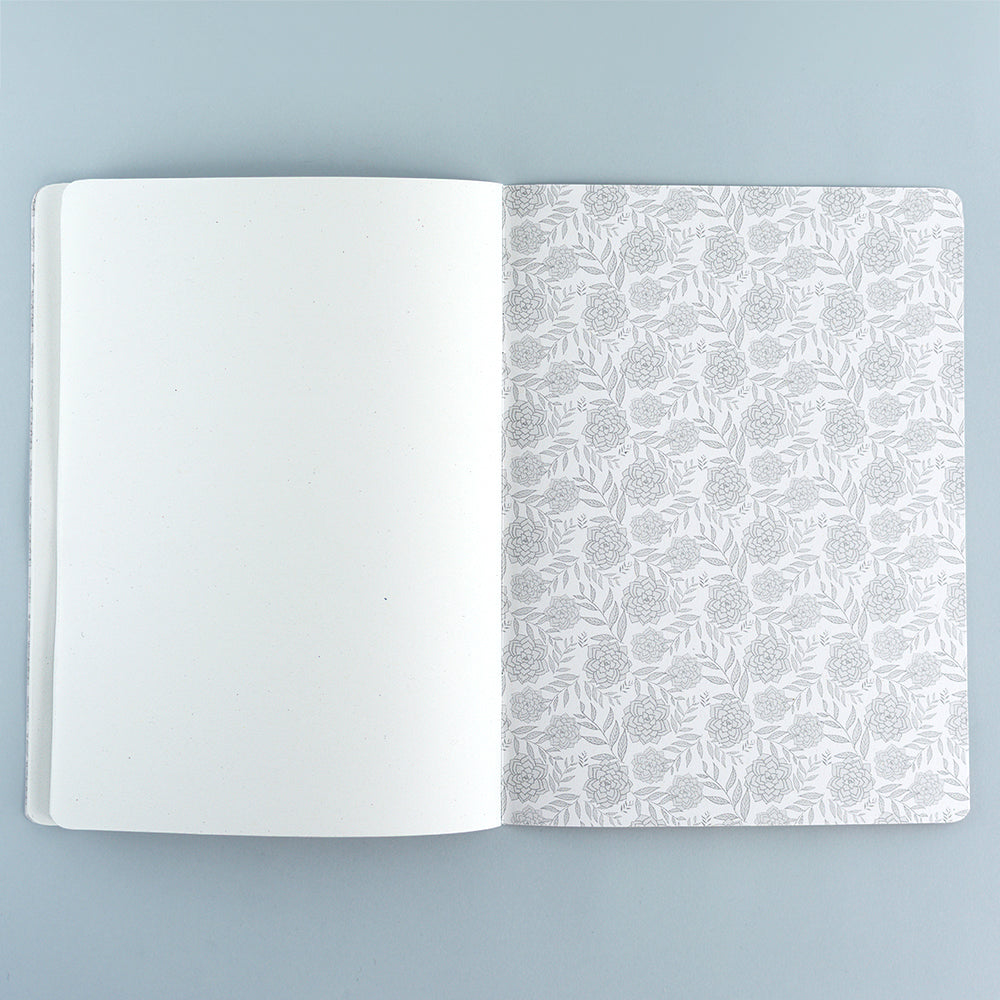 Libretas hojas blancas lisas A5