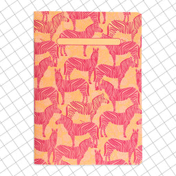 Libreta cuaderno cuadricula Cebras