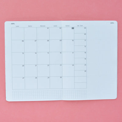 Planner mensual 2026