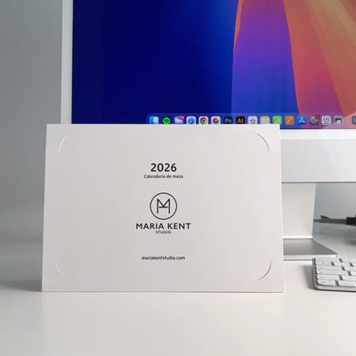 Calendario de mesa 2026