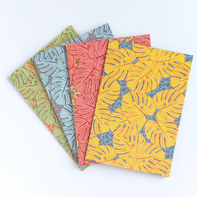 Tarjetas A6 Pack Monsteras